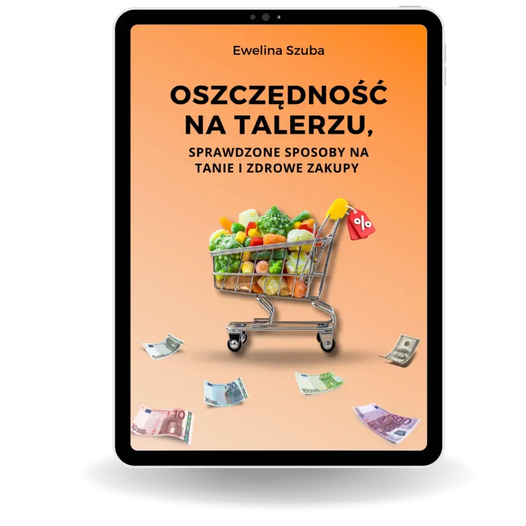 Oszczędność na Talerzu Ebook okładka - Autor Ewelina Szuba